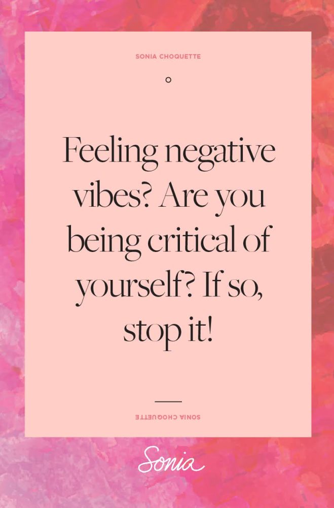 Feeling negative vibes?